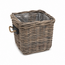 Sweet Living Grote vierkante rotan mand touw Berlin - Rotan Houtmand - Plantenmand