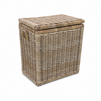 Sweet Living Hoge Rotan Opbergmand - Grey - 60x37xH70 cm