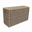 Sweet Living Grote Hoge Rotan Opbergkist - Grey - 140x47xH80 cm