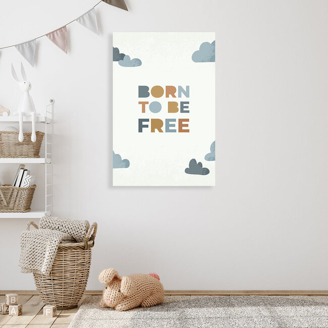 Ukkie & Boef Schilderij Born to Be Free
