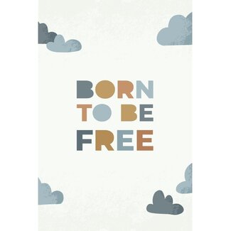 Ukkie & Boef Schilderij Born to Be Free