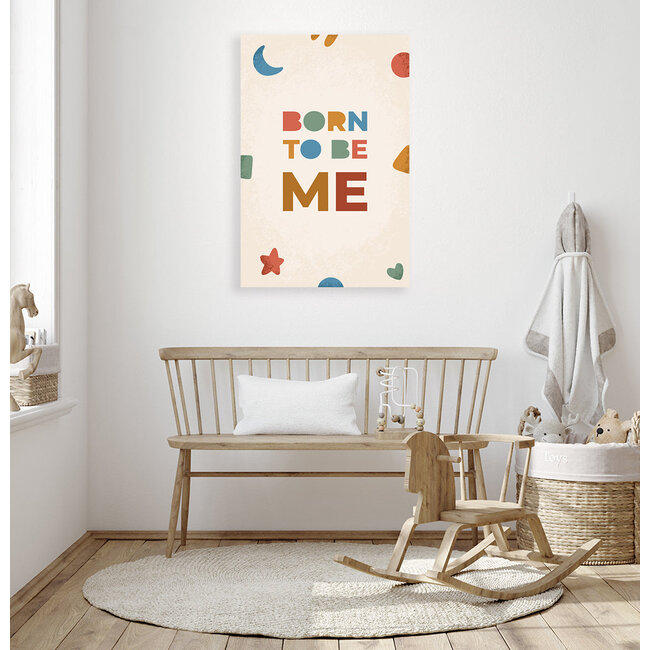 Ukkie & Boef Schilderij Born To Be Me
