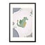 Alles voor de kinder- en babykamer - Ukkie & Boef Poster in lijst Born to be Brave Draakje