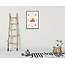 Alles voor de kinder- en babykamer - Ukkie & Boef Poster in lijst Born to be Me Stapelringen