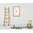 Alles voor de kinder- en babykamer - Ukkie & Boef Poster in lijst Born to be Sweet Love Candy