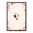 Alles voor de kinder- en babykamer - Ukkie & Boef Poster in lijst Born to be Sweet Love Candy