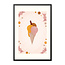 Alles voor de kinder- en babykamer - Ukkie & Boef Poster in lijst Born to be Sweet Ijsje