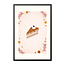 Alles voor de kinder- en babykamer - Ukkie & Boef Poster in lijst Born to be Sweet Taartje