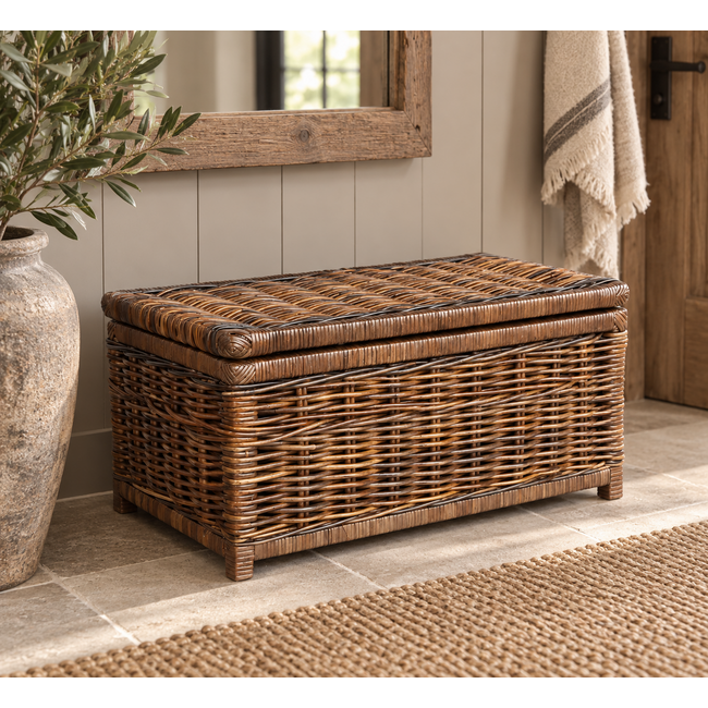 Sweet Living Rotan Opbergmand Max Bruin