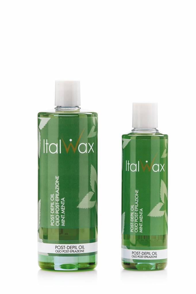 Menthol oil for after waxing