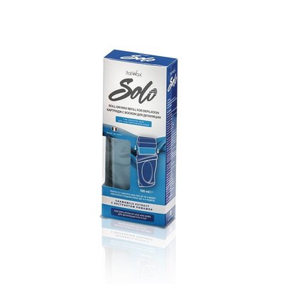 Italwax Solo Recharge pour kit de résine avec rouleau Solo 100 ml