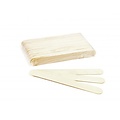 ItalWax Spatules en résine jetables extra larges en bois 60 pcs