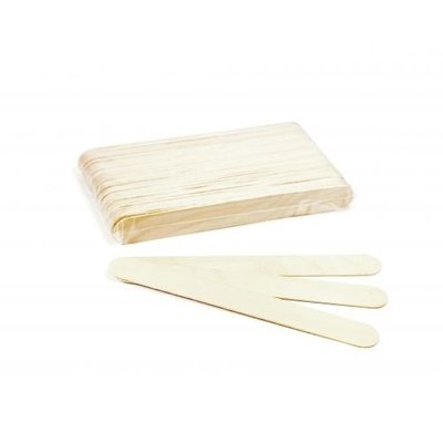 ItalWax Extra Large Wooden Disposable Wax Spatulas 60pcs