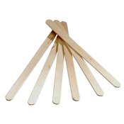 Wooden wax spatulas 100 pieces small