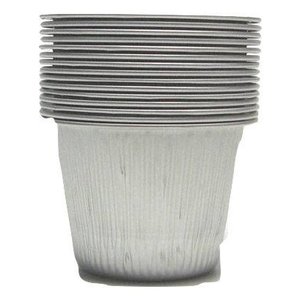 Aluminum tins for wax heater 5 pieces | 100ml