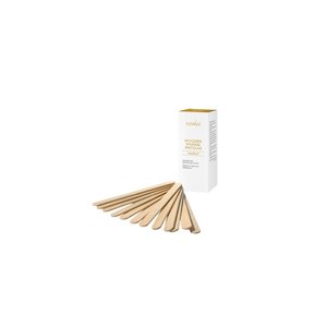 Italwax Solo Spatules à cire en bois Glowax "moyen", 50 pièces