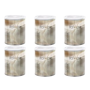 ItalWax White Chocolate Warm Wax 800 ml Box 6 cans