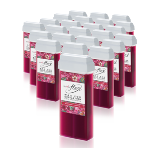 ItalWax Flex - Wachspatronen Raspberry - Box 24 Stück