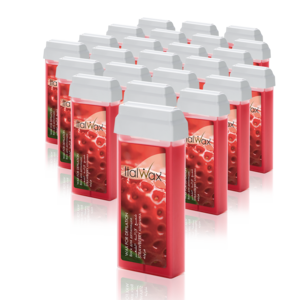 ItalWax Waxpatroon Strawberry - box 24 stuks