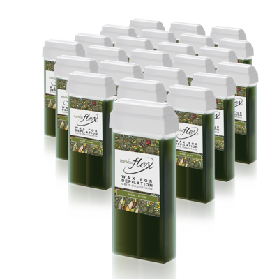 ItalWax Flex - Wachspatronen Algae - Box 24 Stück
