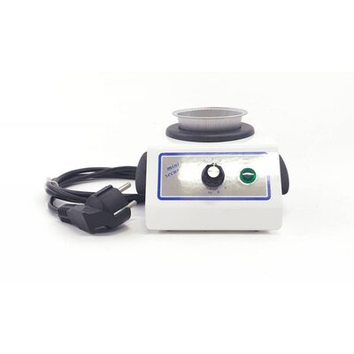 Dimax Sicherheits-Mini-Wachserhitzer 100 ml | Ideal zum Wachsen des Gesichts