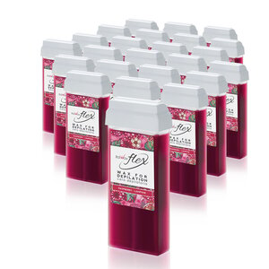 ItalWax Flex - Wax cartridge Raspberry - box 24 pieces