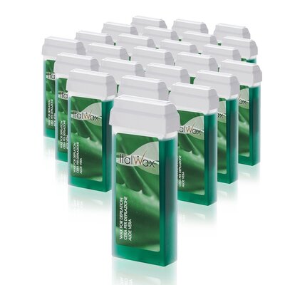 ItalWax Wax cartridge Aloe vera - box 24 pieces