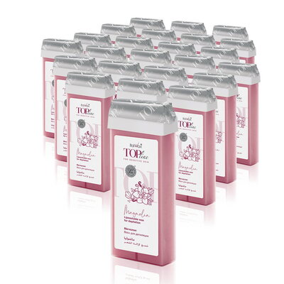 ItalWax Cartouche de cire Top Line Magnolia - carton 24 pièces