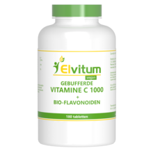 Elvitum Gebufferde Vitamine C 1000 mg 180 tab