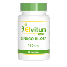 Elvitum Ginkgo Biloba 180 mg 60 V-caps