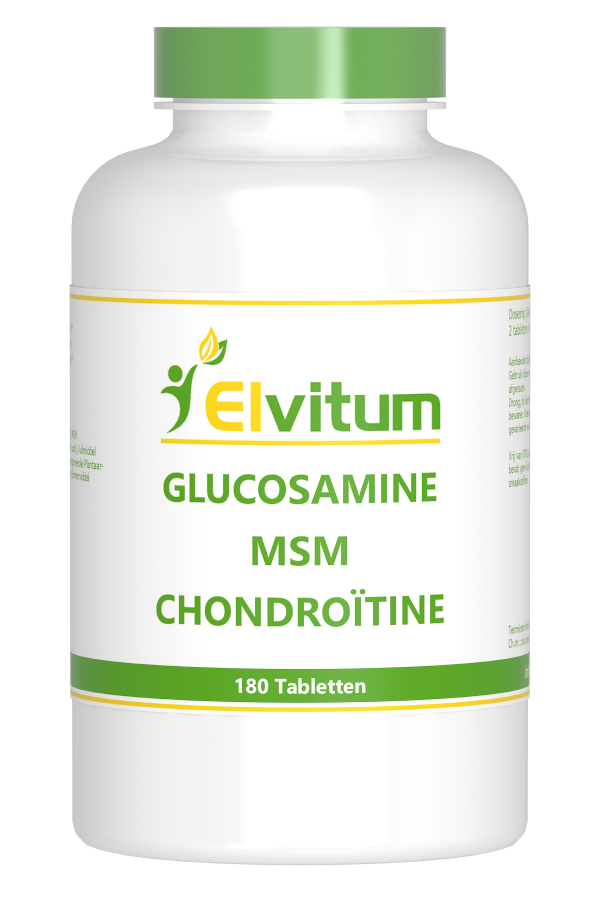 Elvitum Glucosamine MSM Chondroitine 180 tabletten