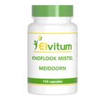 Elvitum Knoflook Mistel Meidoorn (geurloos) 150 cap