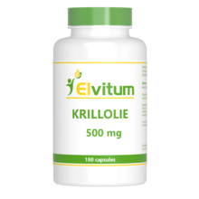Elvitum Krill olie 500 mg 180 cap