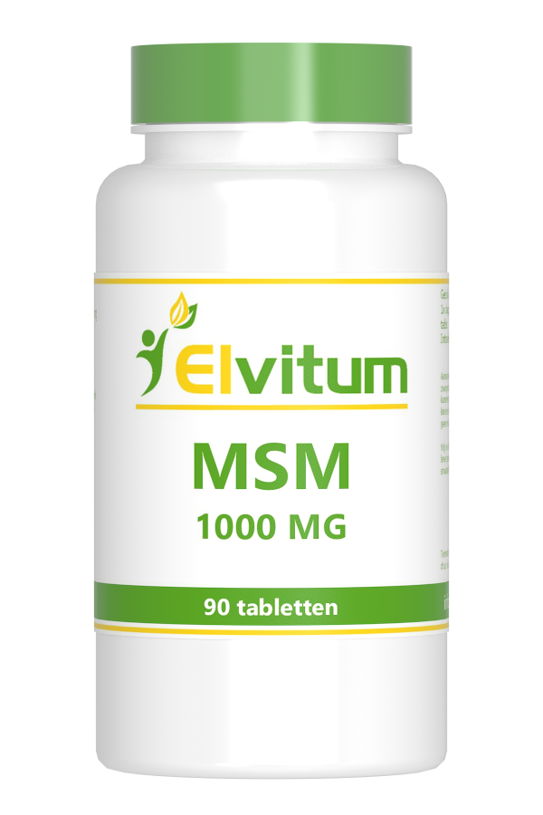 Elvitum MSM 1000 mg organisch zwavel 90 tabletten