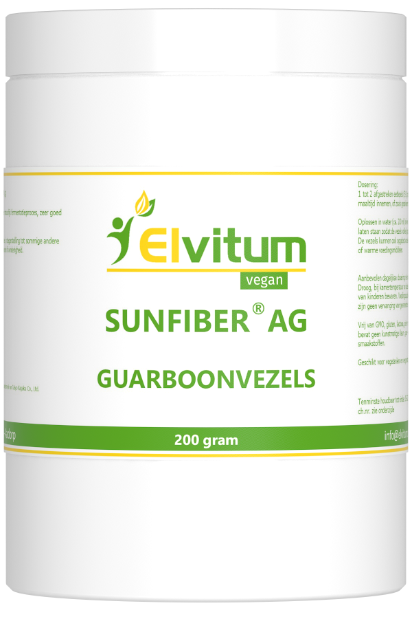 Elvitum Sunfiber AG Guarboonvezels 200 gram