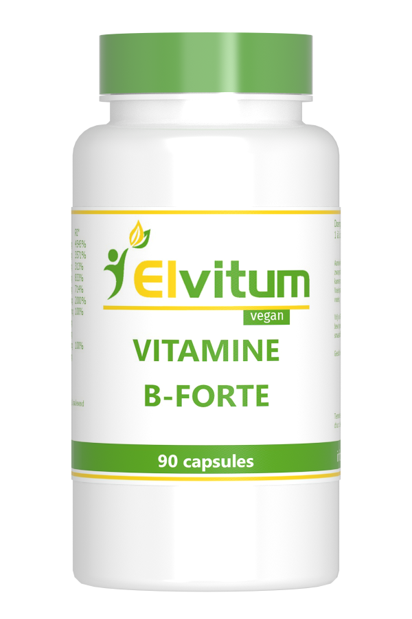 Elvitum Vitamine B-Forte gistvrij 90 V-caps