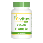 Elvitum Vitamine E 400ie VEGAN 60 tab