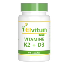 Elvitum Vitamine K2 + D3 45 mcg + 25 mcg 90 V-caps