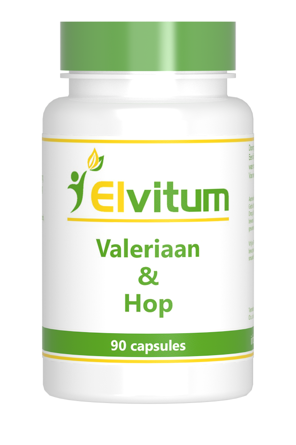 Elvitum Valeriaan en Hop 90 capsules
