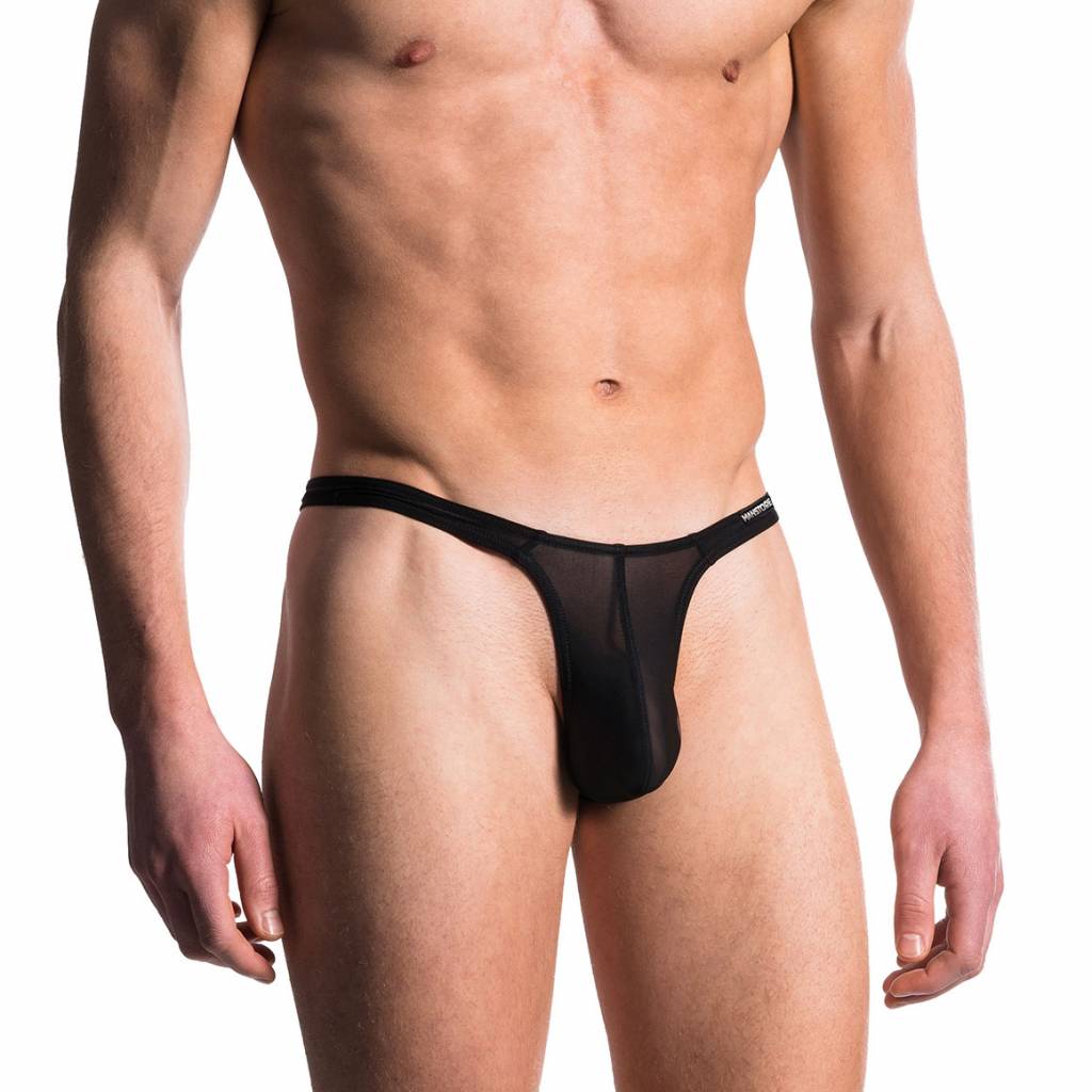 Tweede leerjaar Marco Polo Schipbreuk Manstore Tower String <black> ·M101· - Tothem Underwear for Men