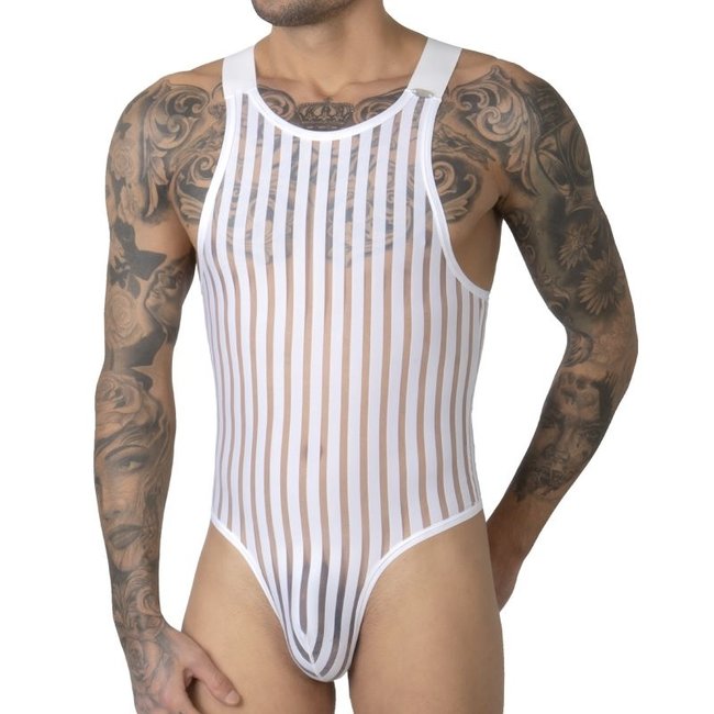 Afgekeurd herder Klein Eros Veneziani String Body <white transparent> ·7447· - Tothem Underwear  for Men
