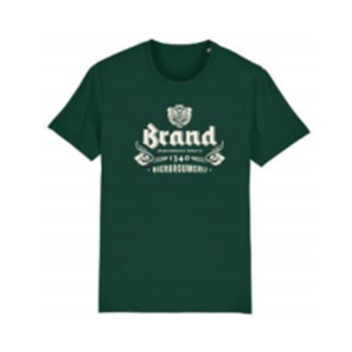 Brand t-shirt Brandgroen