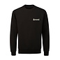 Brand trui unisex zwart