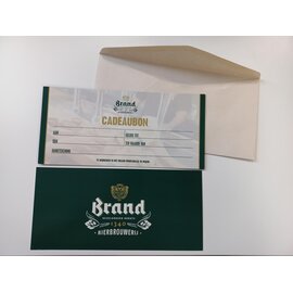 Brand Proeflokaal & Winkel Cadeaubon €25,-