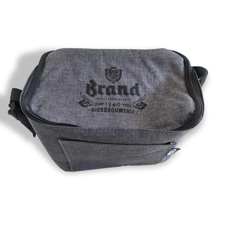 Brand koeltasje zwart logo