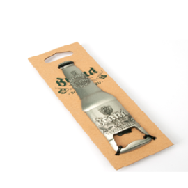 Brand opener fles zilver