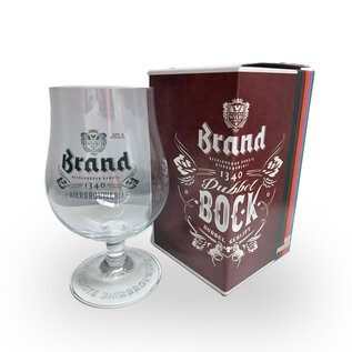 Brand Tulp glas (ondergist) 25cl in cadeauverpakking