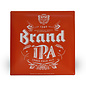 Brand tinplate 3D oranje IPA
