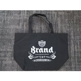 Brand draagtasje zwart