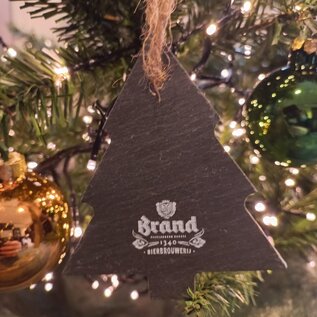 Brand kersthanger leisteen boom